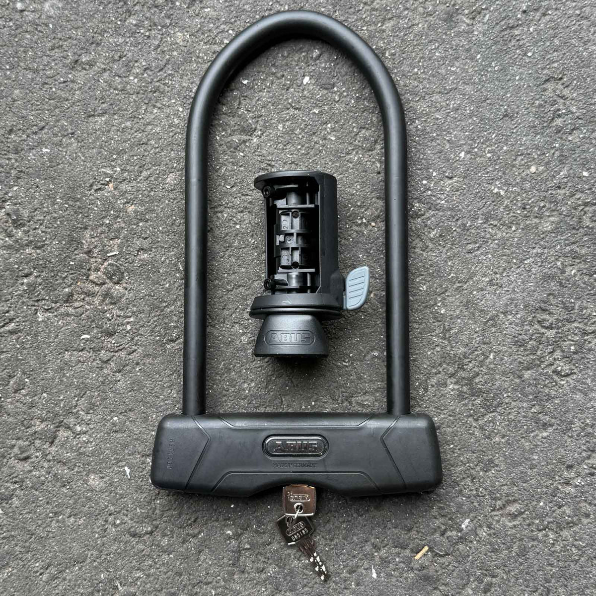 ABUS Granit 460/150 HB230 Fahrrad Bügelschloss inkl. SH B Rahmenhalterung – Produktbild