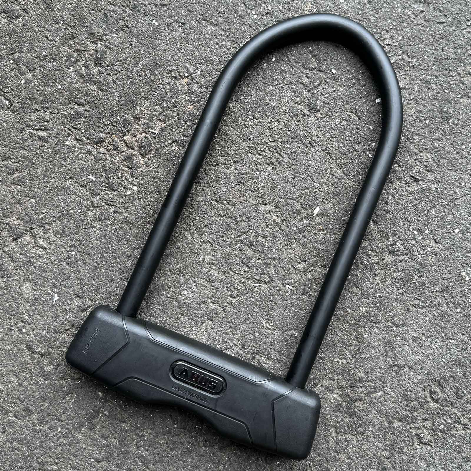 ABUS Granit 460/150 HB230 Fahrrad Bügelschloss inkl. SH B Rahmenhalterung