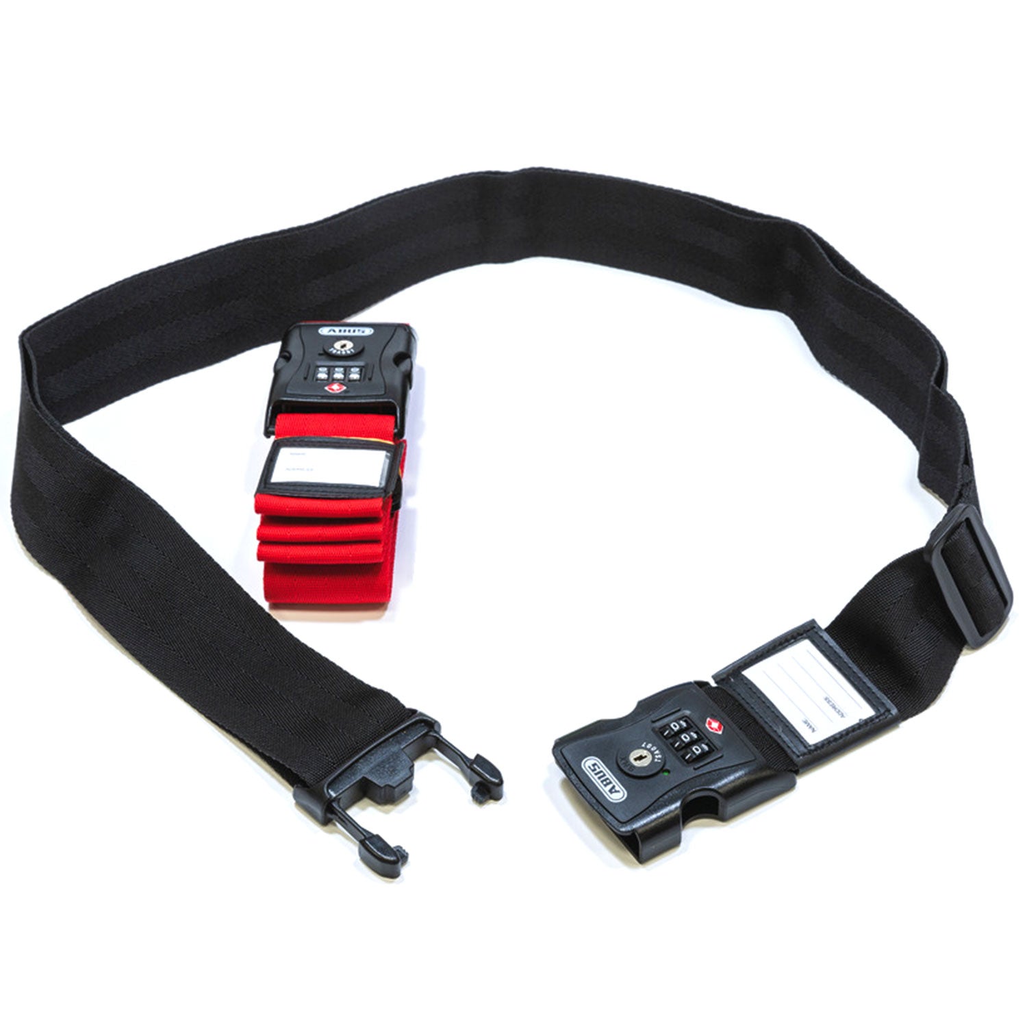 ABUS 620TSA/192 Kofferband - Koffergurt mit Zahlenschloss und Adressfeld
