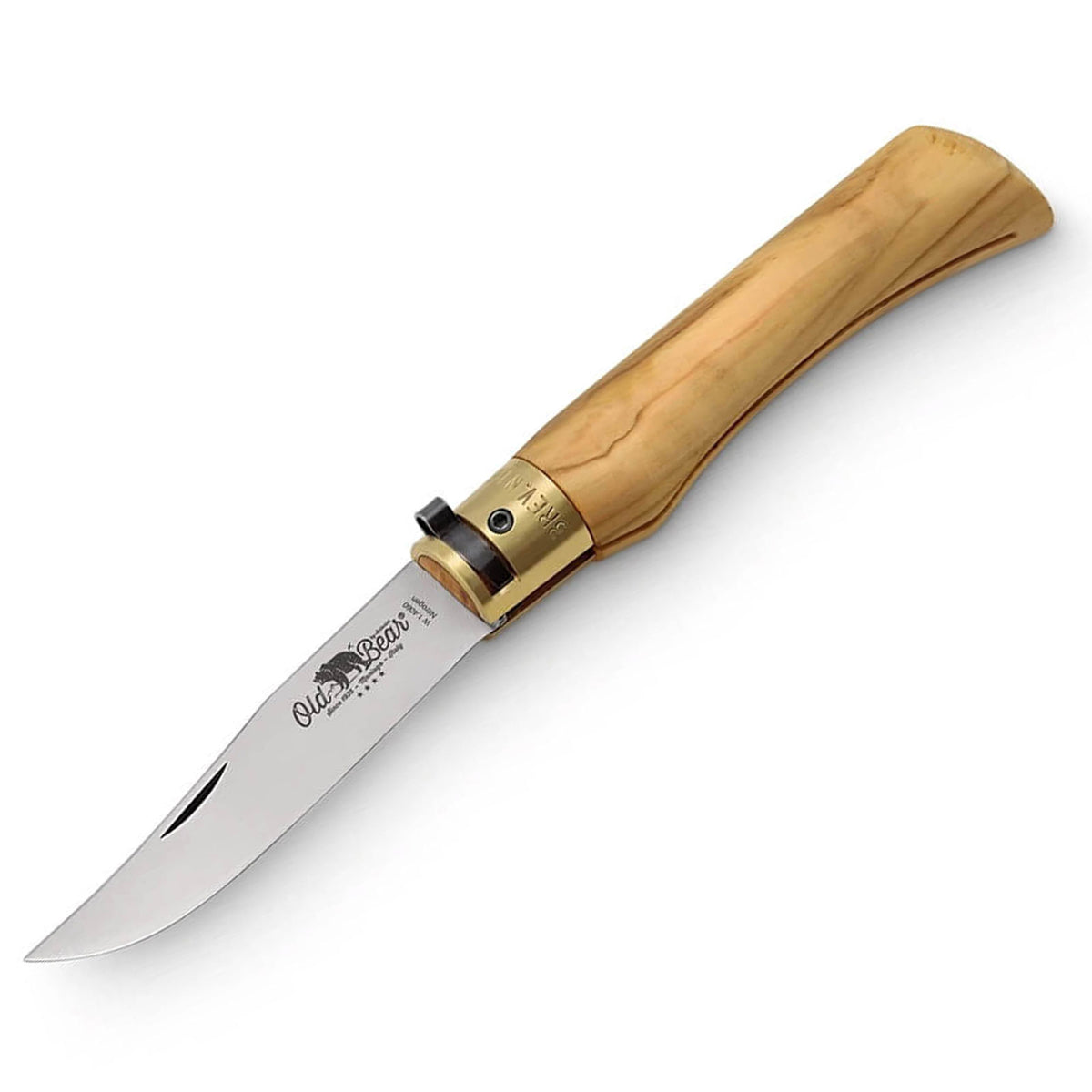 Antonini Old Bear L Olive Taschenmesser – mit Tasche
