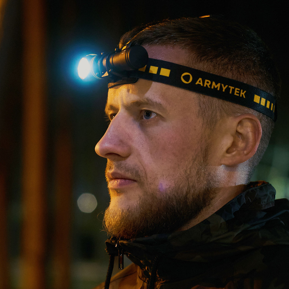 Armytek Elf C2 18650 – LED Stirnlampe mit USB-C Ladefunktion in 2 Lichtfarben