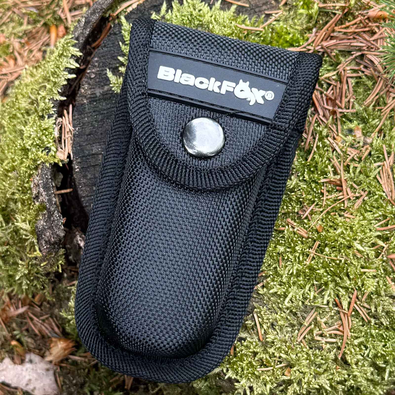 BlackFox Fortitude – Multitool aus Edelstahl mit 16 Funktionen und Nylonetui – Etui und Tragezubehör