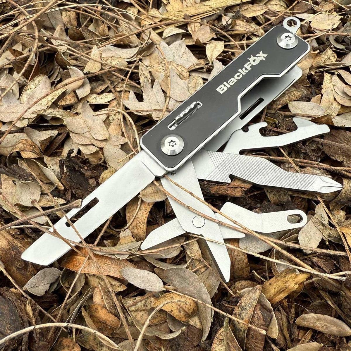 BlackFox Pocket Boss Black Multitool 9 Funktionen