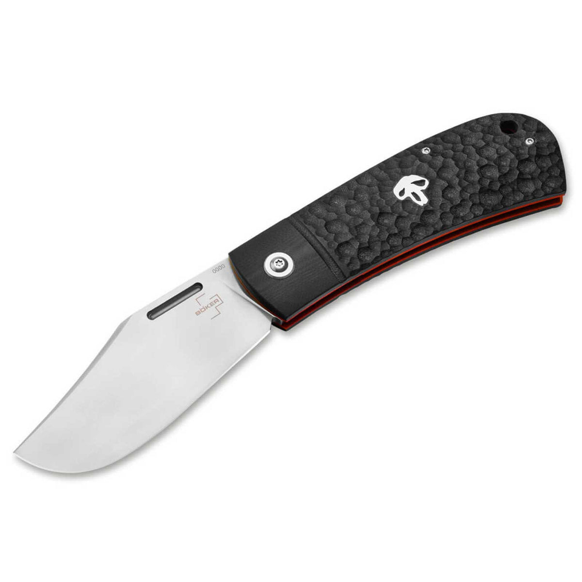 Böker Bad Guy – Slipjoint-Taschenmesser mit D2-Klinge, Nylonetui, §42a-konform – Messeransicht
