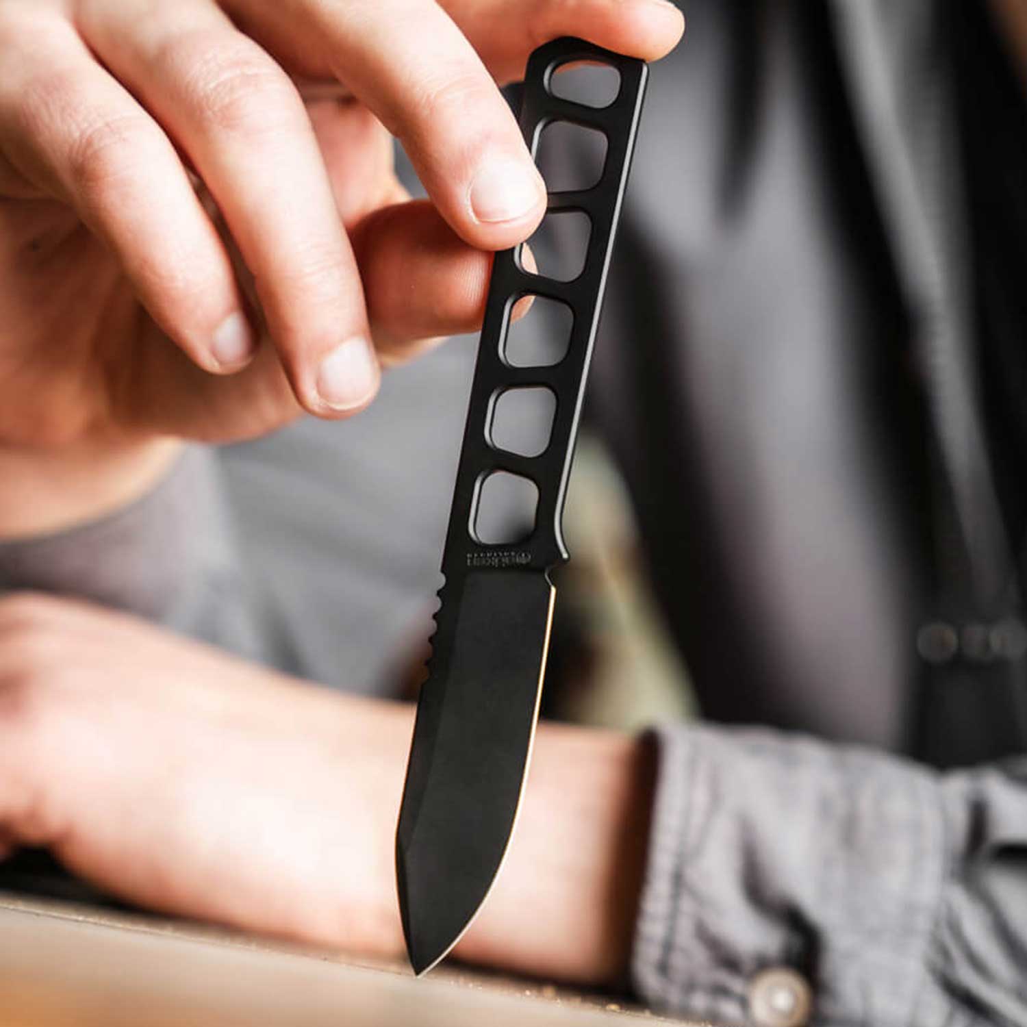 Böker BFF Packlite Messer – Minimalistische Fahrtenmesser für Alltag & Abenteuer – Detailansicht