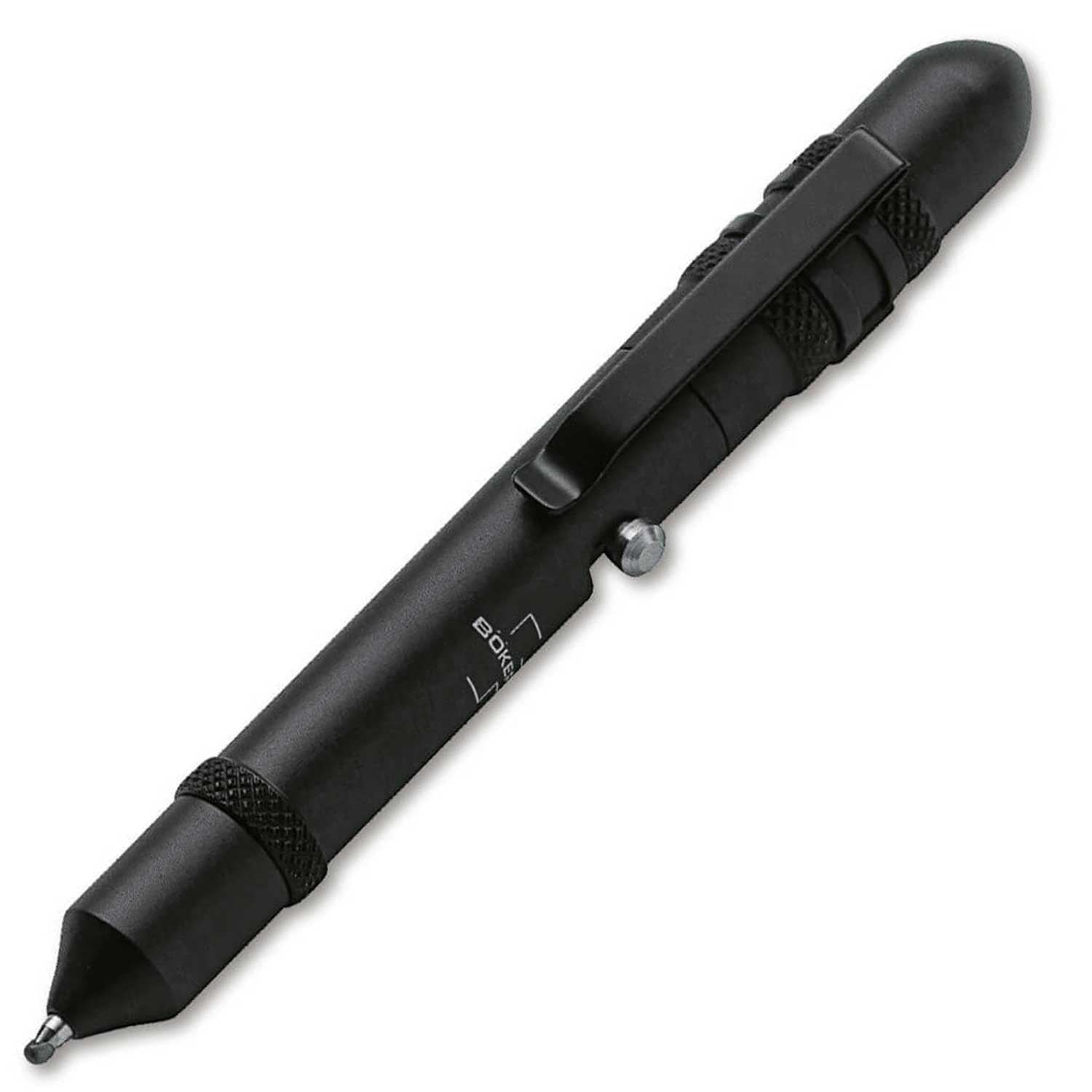 Böker Bit-Pen – Taktischer Kugelschreiber mit Bithalter & Clip – Detailansicht
