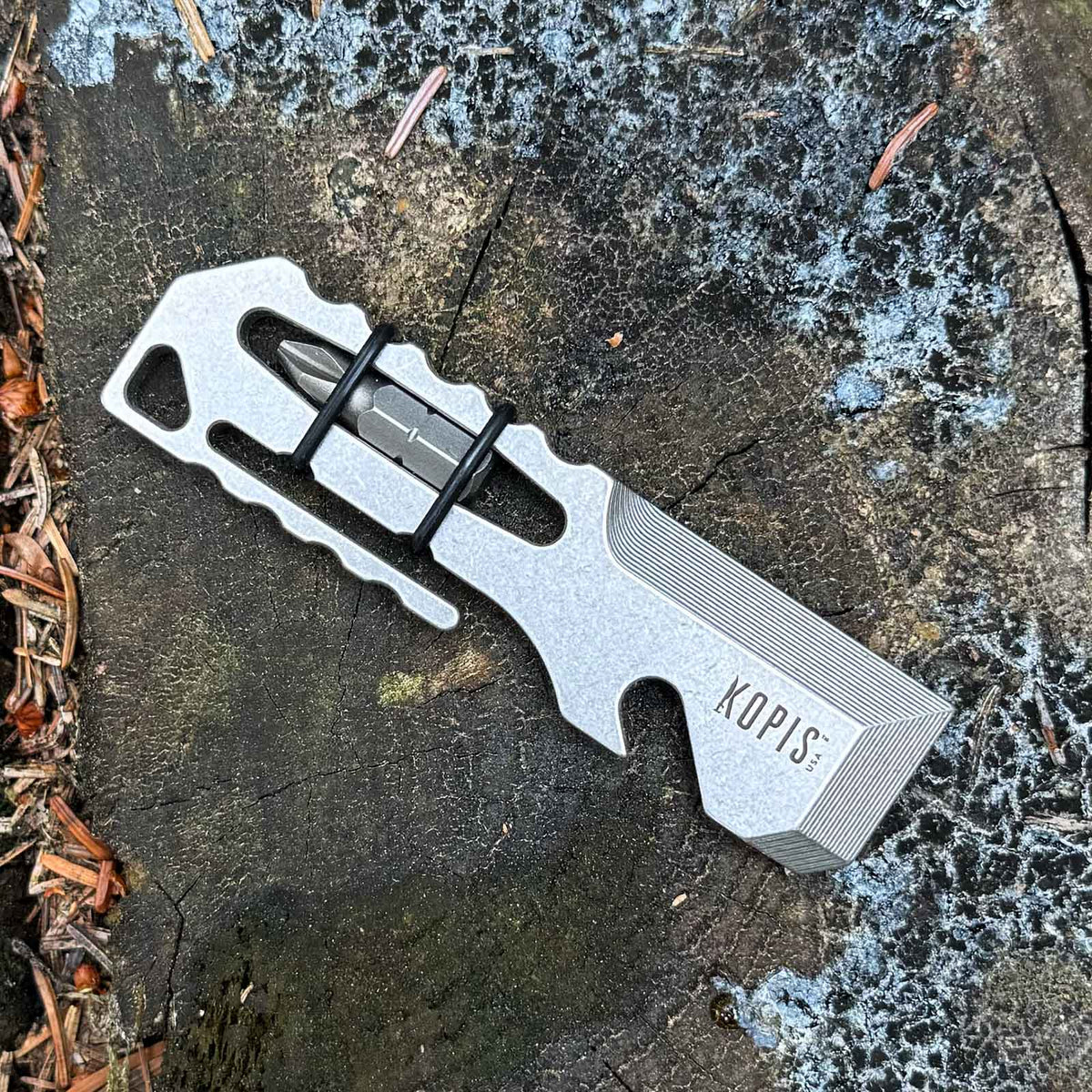 Böker Plus Grift Tool – Prybar/EDC Multitool mit Bit-Aufnahme und Flaschenöffner – Grift tool prybar edc