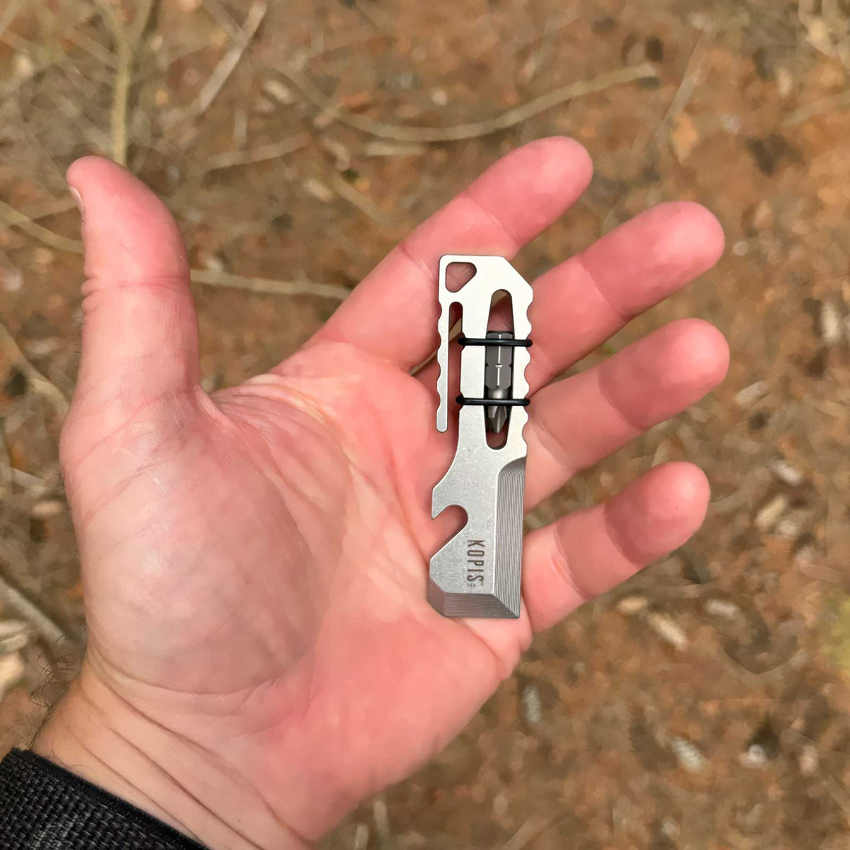 Böker Plus Grift Tool – Prybar/EDC Multitool mit Bit-Aufnahme und Flaschenöffner – Größe und Abmessungen