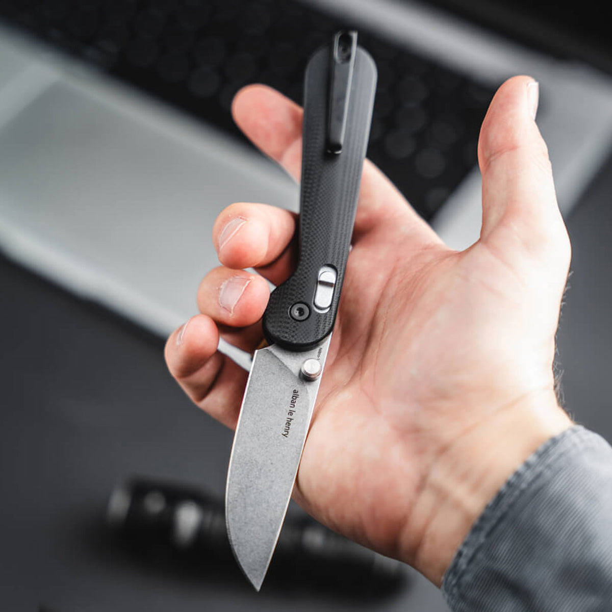Böker Hebdo Taschenmesser – Größe und Abmessungen / Messeransicht