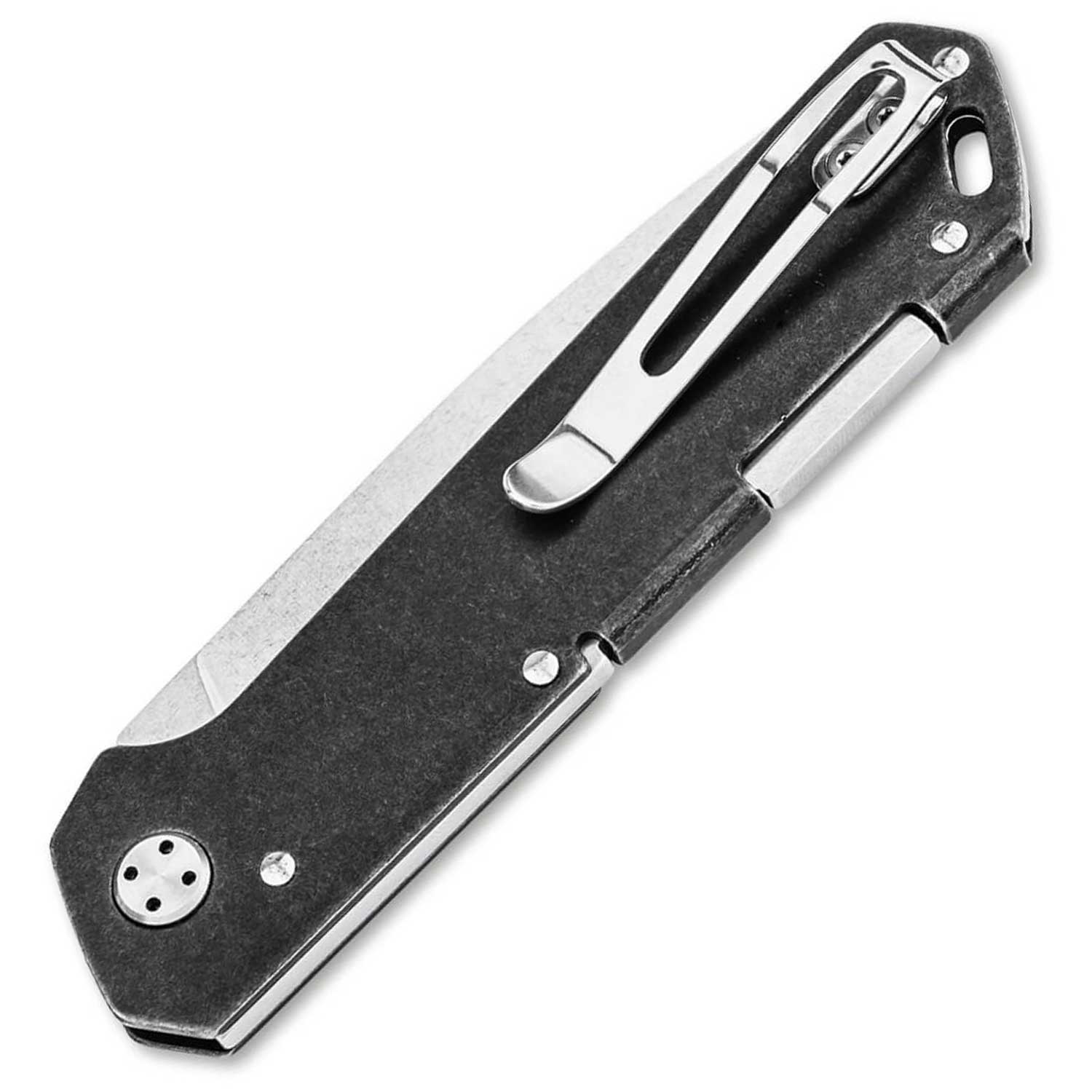 Böker Kihon Bifold 42a – Zweihand-Taschenmesser mit MagnaCut Klinge & Tip-Up Clip – Detailansicht
