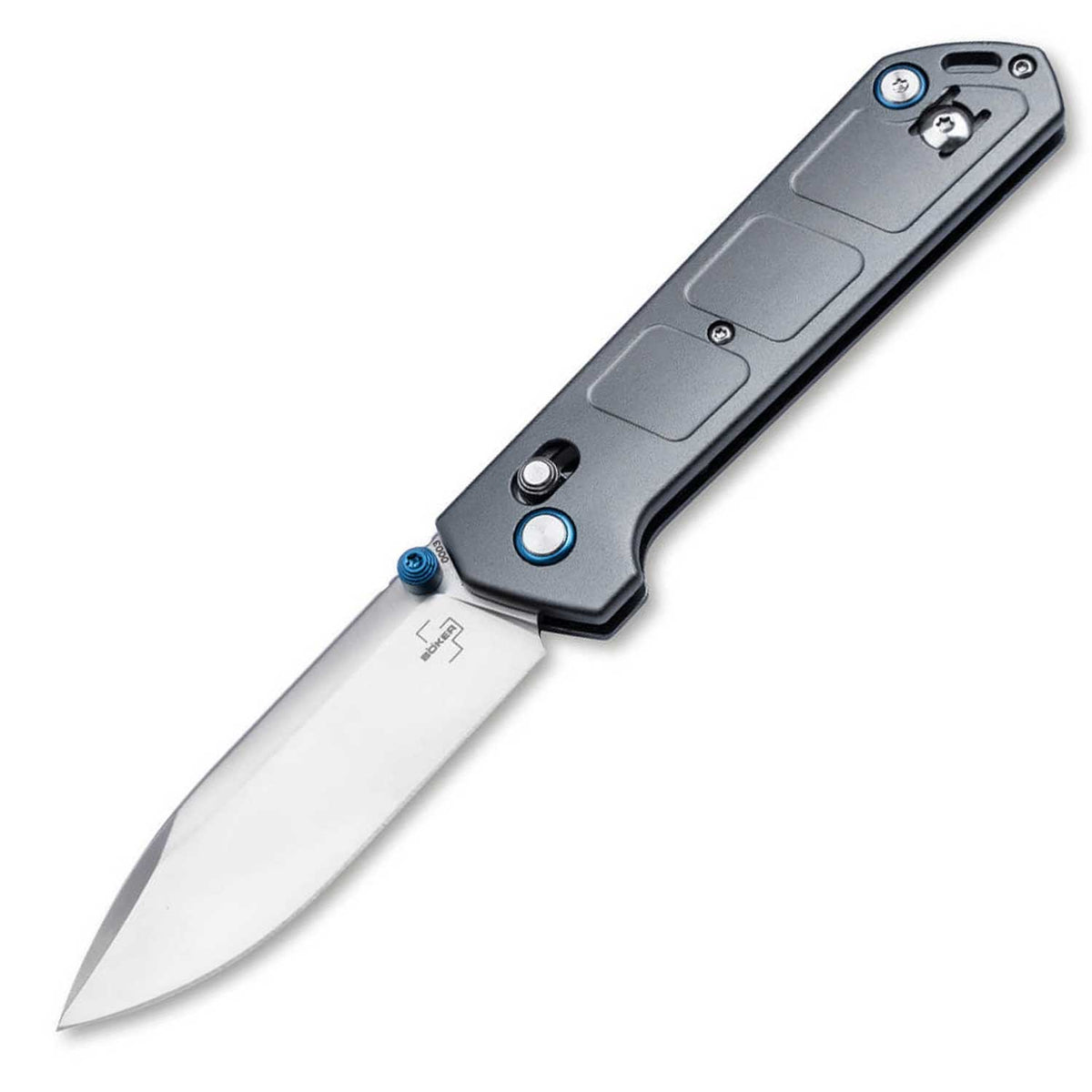 Böker Plus Kihon DC Alu – EDC-Taschenmesser mit Nitro-V-Klinge und Crossbar Lock – Detailansicht