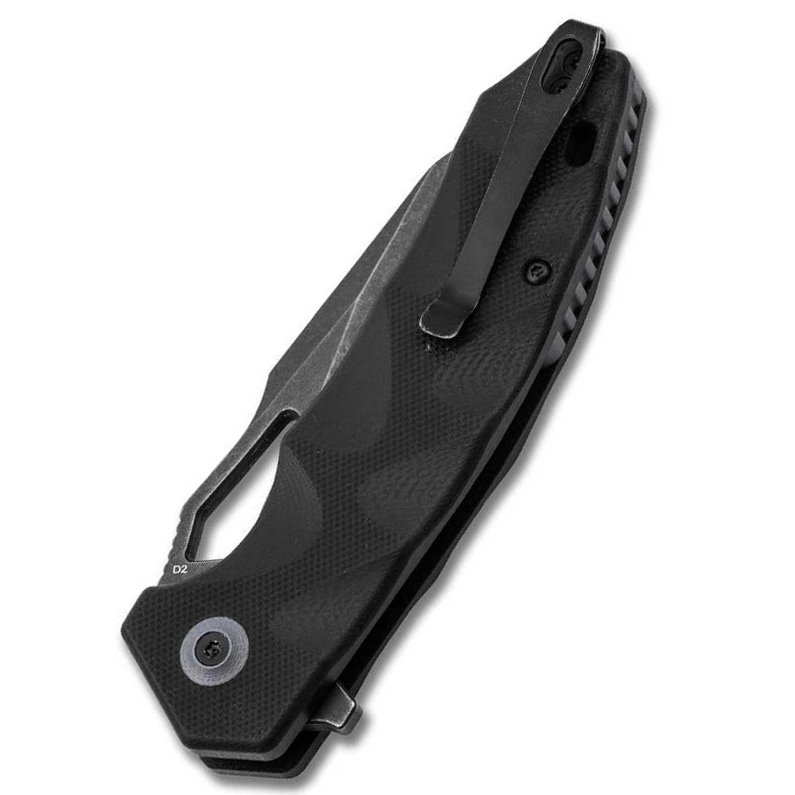 Böker Plus Kirke – taktisches EDC-Taschenmesser mit Nitro-V & Button Lock – Detailansicht