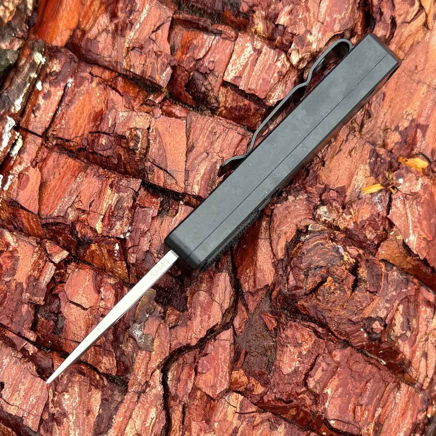 Böker Plus Micro USB OTF Taschenmesser - Detail von oben