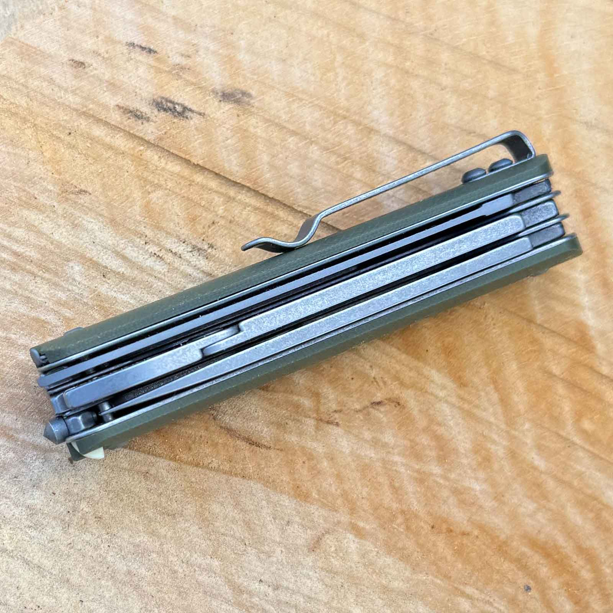 Böker Naturensöhne MK II NXT – Taschenmesser mit 8 Funktionen (grün) – für Outdoor und Camping