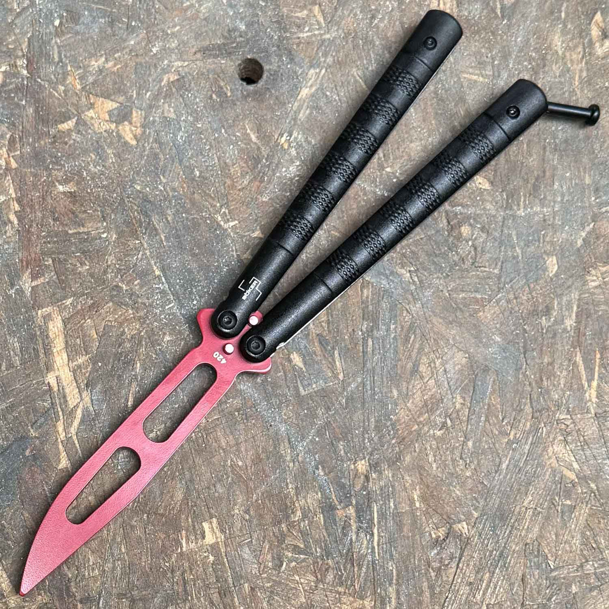 Böker Plus Balisong Relack Trainer – Butterfly Trainingsmesser mit Etui
