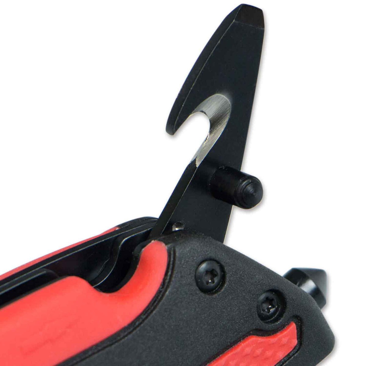 Böker Plus Savior 1 – Rettungsmesser mit Gurtschneider, Glasbrecher & Nylonetui – Detailansicht