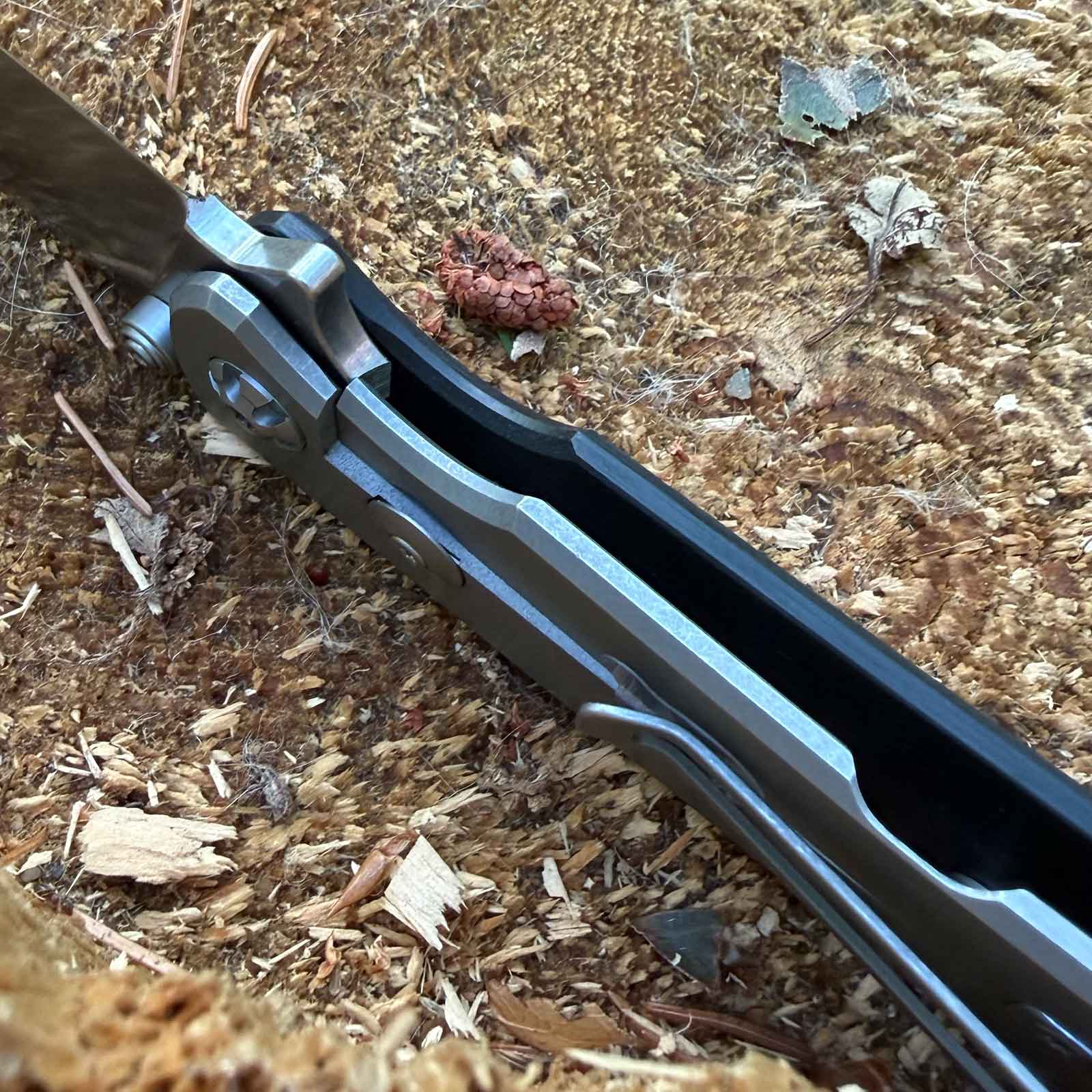 Böker Sherman EDC II G10 Black – Framelock-Verschluss