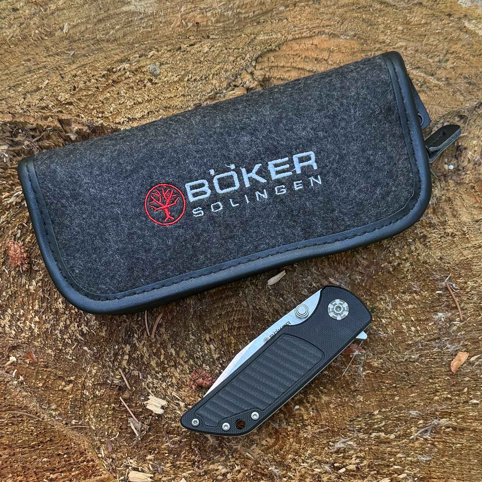 Böker Sherman EDC II G10 Black – Mit Etui