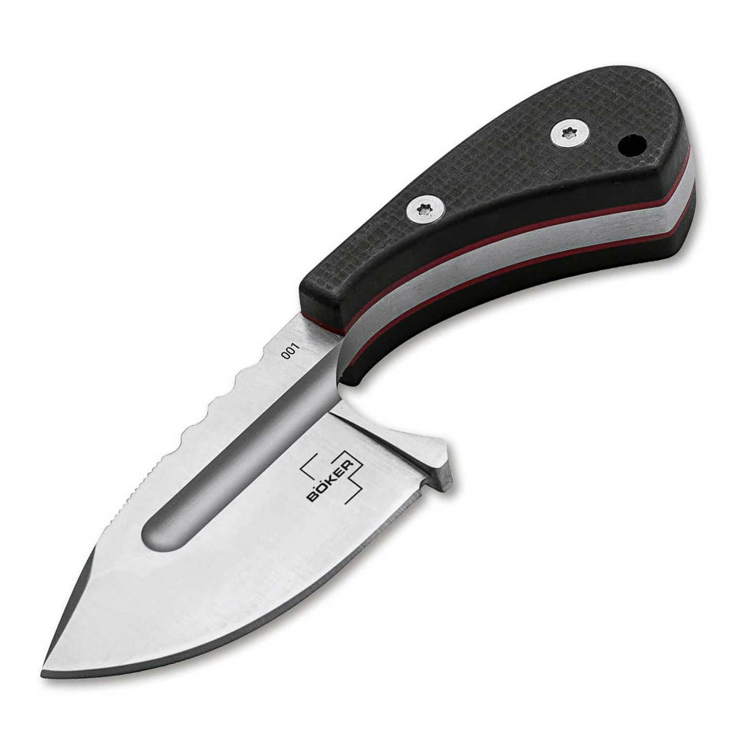 Böker Plus Sigyn – Leichtes Neck Knife mit D2-Klinge und Kydexscheide