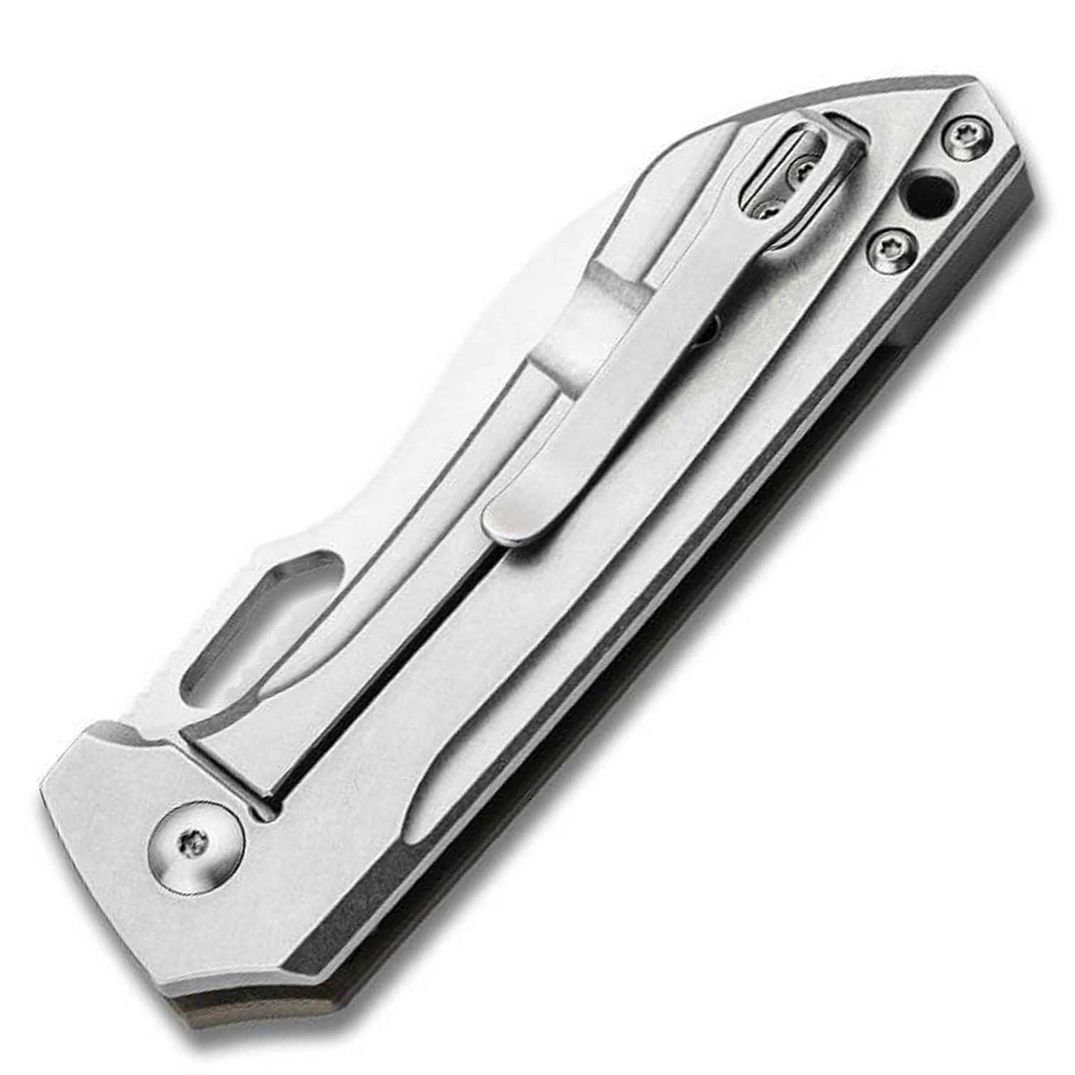 Böker Plus Swoopy – Edles EDC Messer mit Nitro-V Klinge, G10 Griff & Tip-Up Clip – Detailansicht
