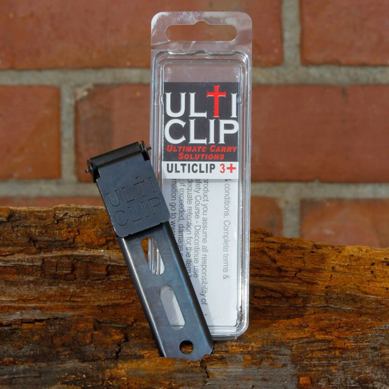 Ulticlip 3+ Patentierter Edelstahl-Befestigungsclip für Messerscheiden und Holster – Detailansicht