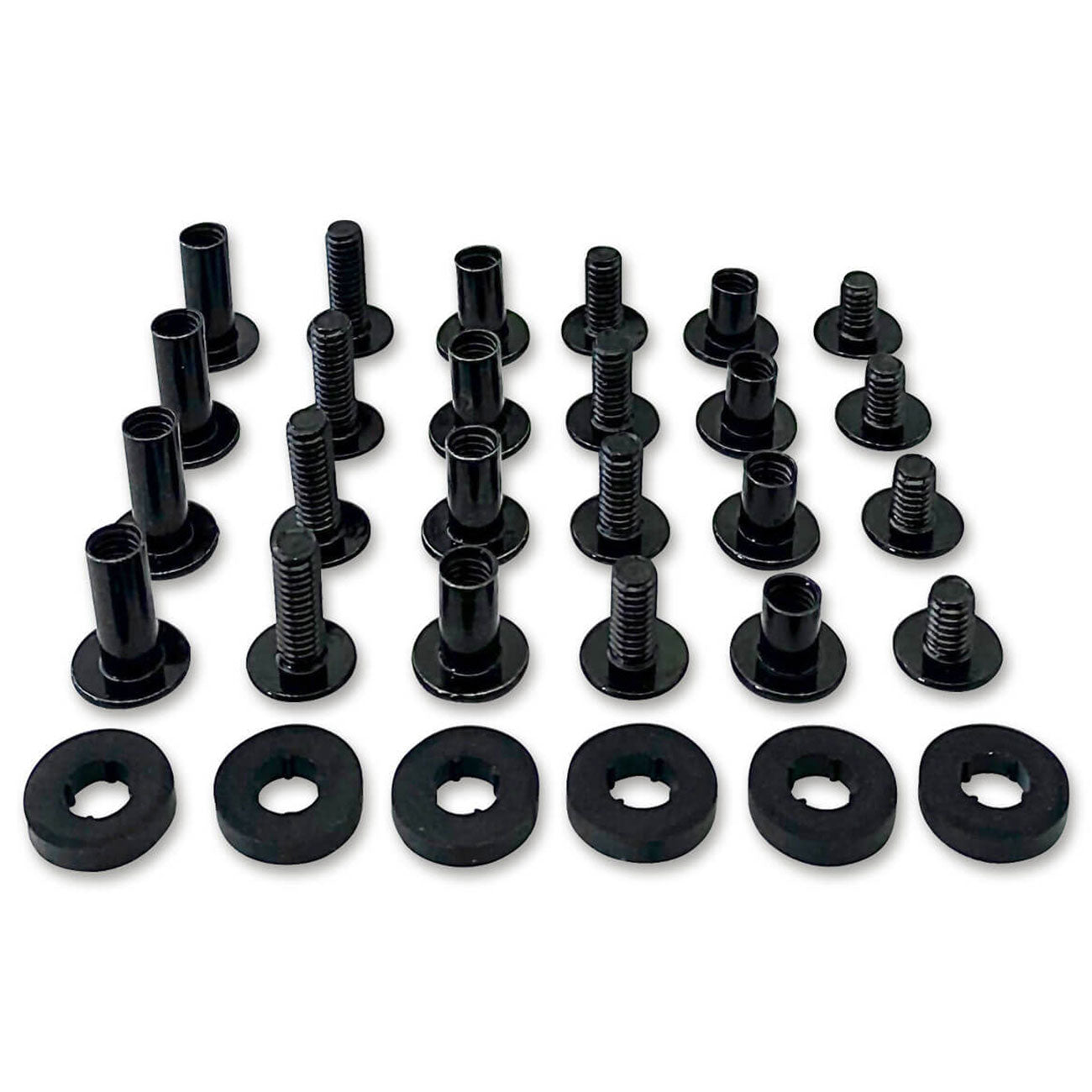 Ulticlip Schraubenset 30 Teile, Schrauben, Hülsen zur Montage von Tek-Loks & Adaptern
