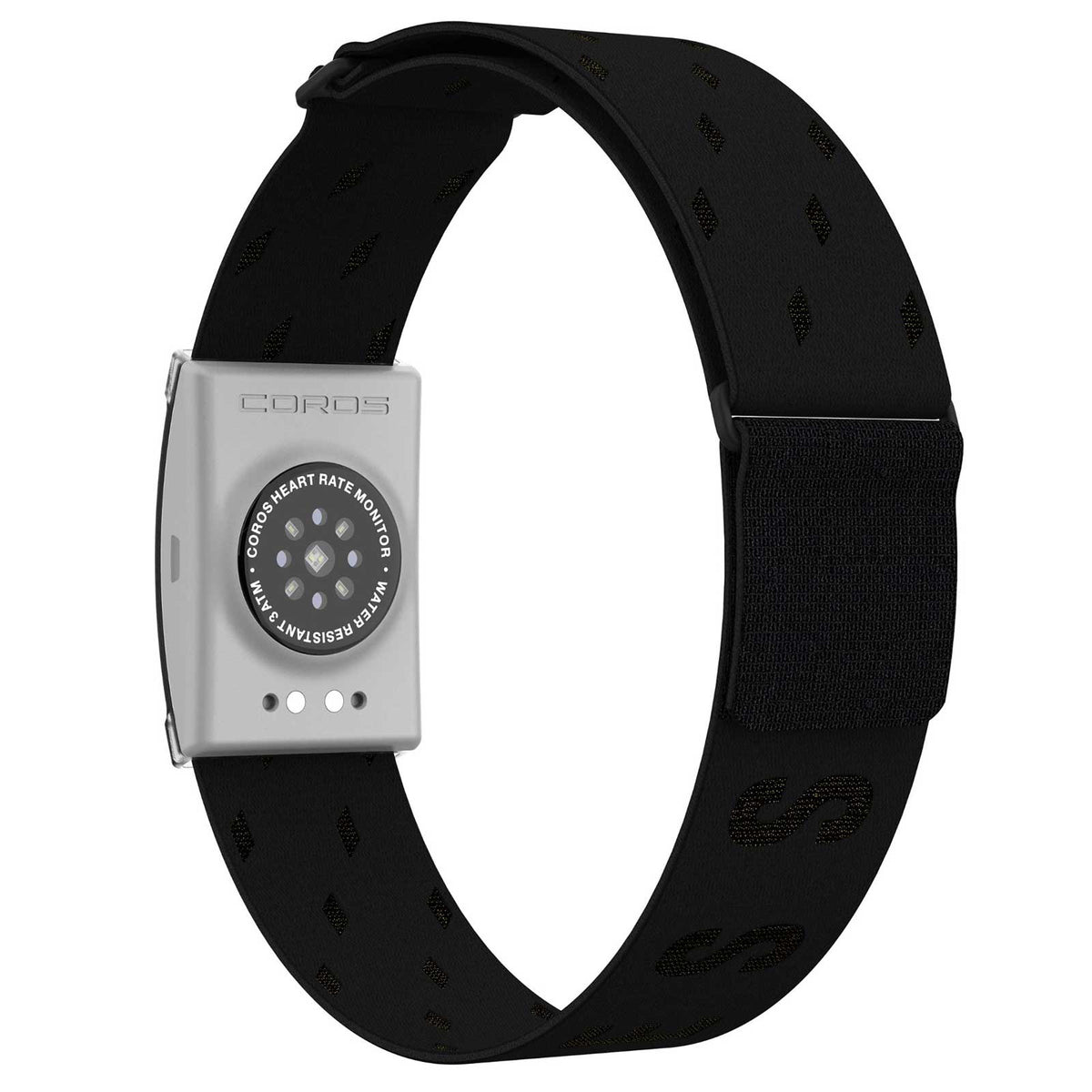 Coros Heart Rate Monitor – Herzfrequenzmesser mit Armband, 4 Farben, Farbe grau – Messeransicht