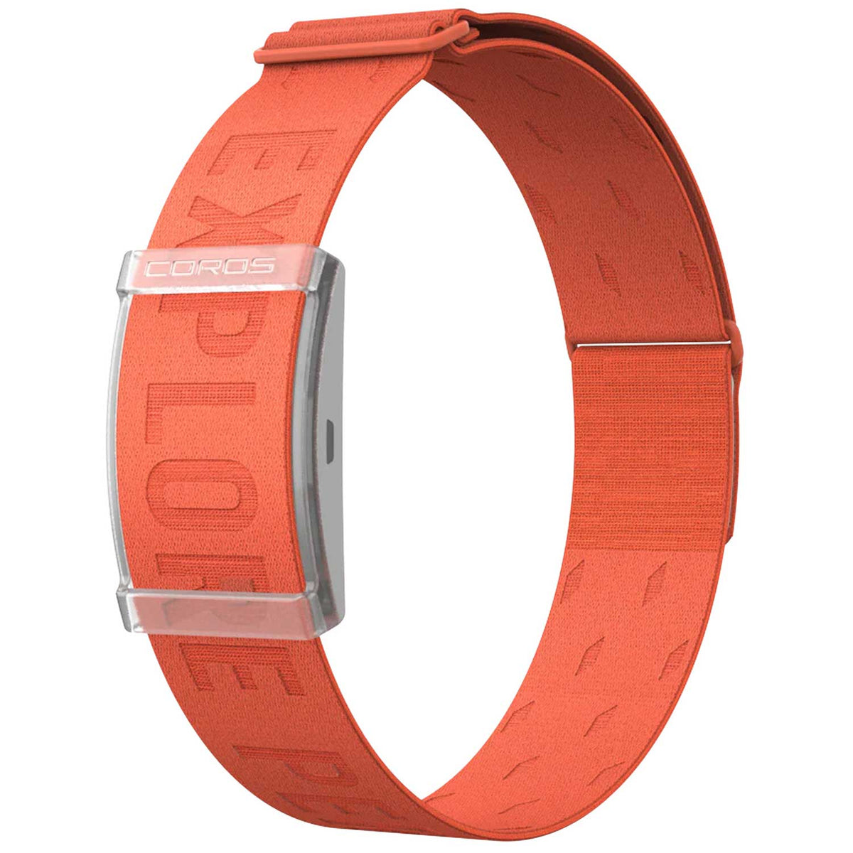 Coros Heart Rate Monitor – Herzfrequenzmesser mit Armband, Orange (B-Ware)