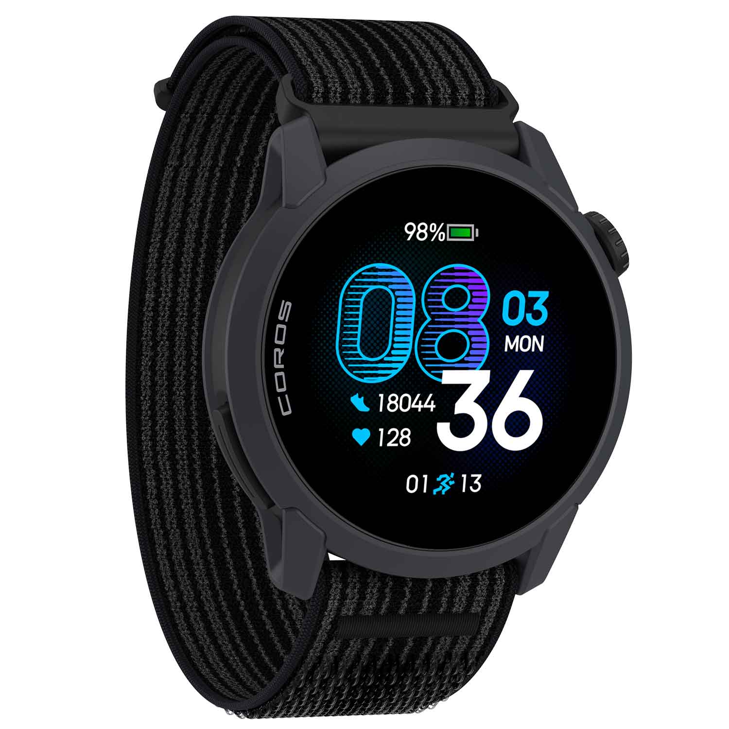 coros pace 4 mit nylonarmband