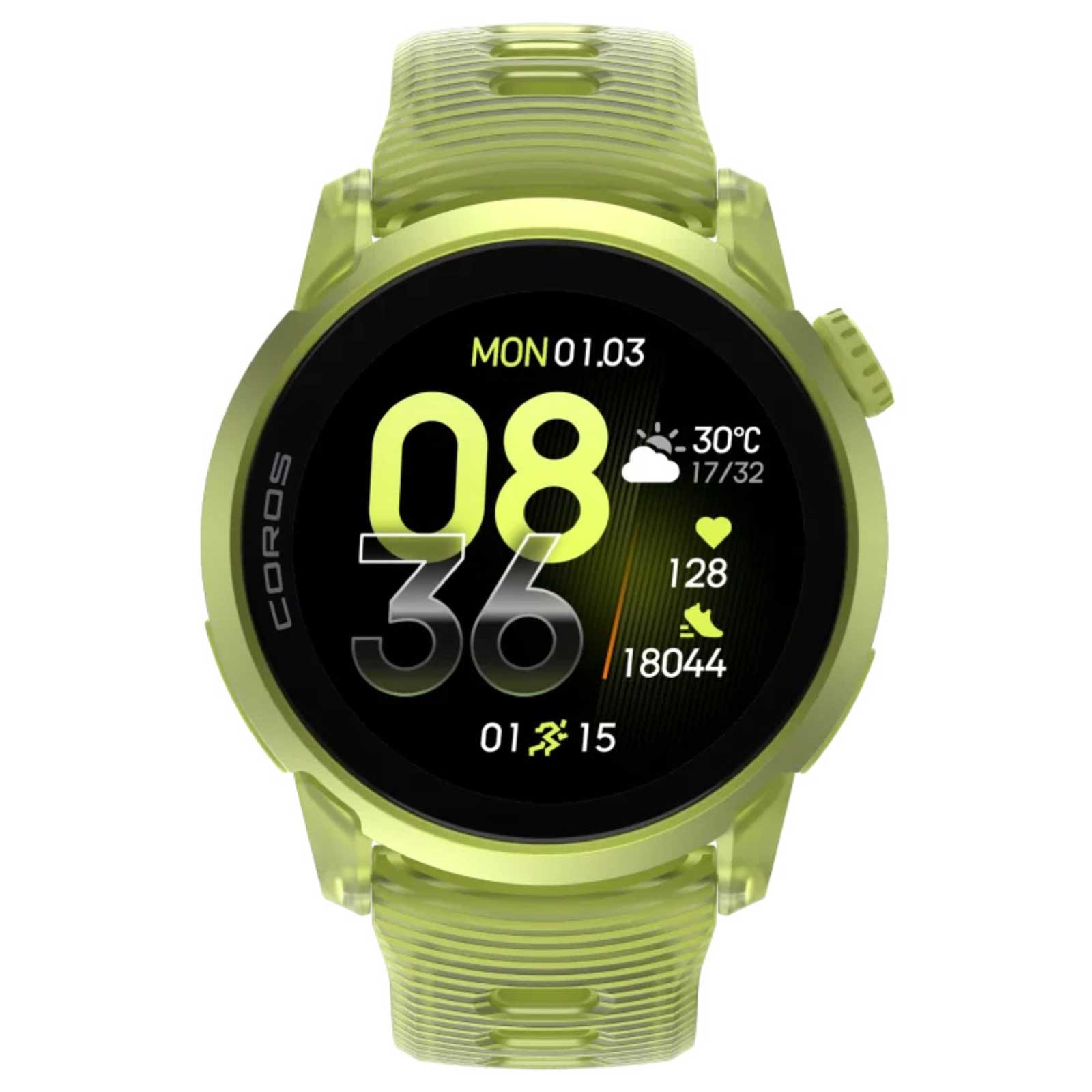 Coros Pace 4 – GPS-Sportuhr mit Aluminiumgehäuse & Silikonarmband