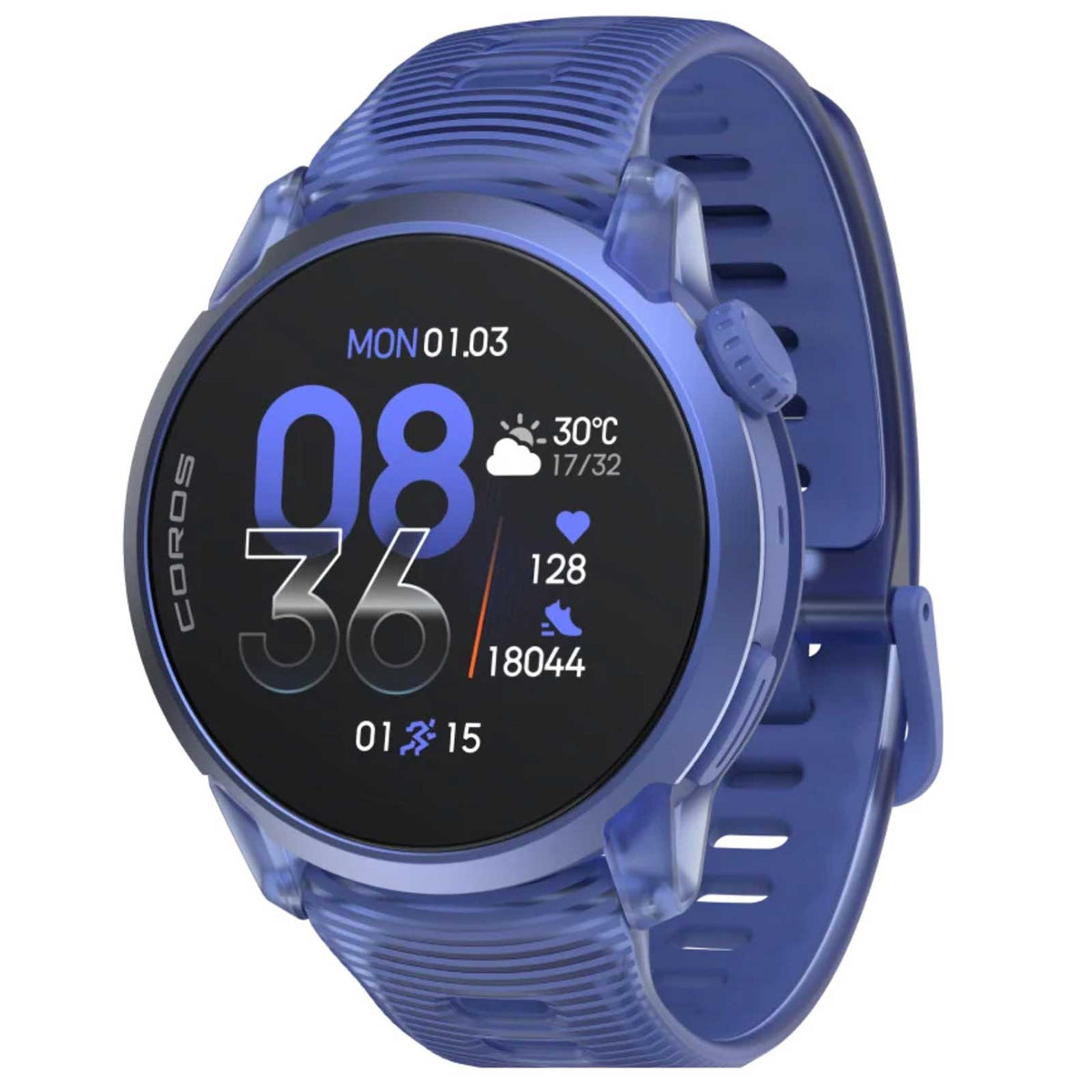 Coros Pace 4 – GPS-Sportuhr mit Aluminiumgehäuse & Silikonarmband