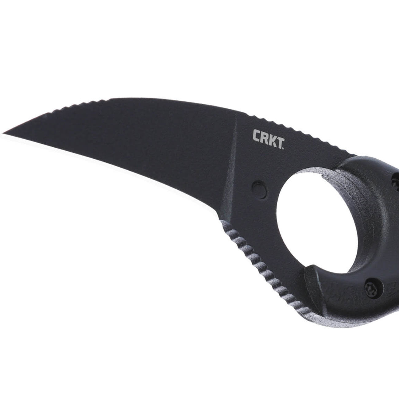 CRKT Bear Claw GRN All Black Outdoormesser inkl. Nylonscheide mit Clip – Detailansicht