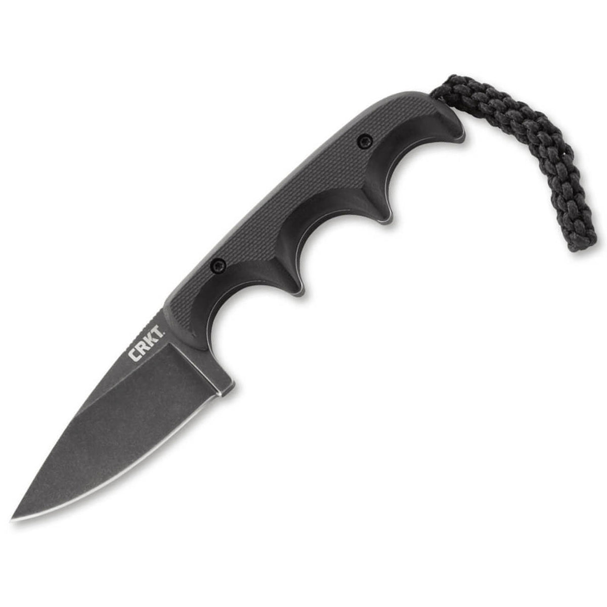 CRKT Minimalist Drop Point EDC Neck Knife Messer, Alan Folts, EDC, 5Cr15Mol Stahl