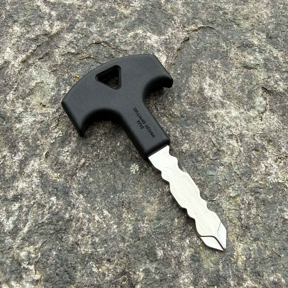 CRKT Williams Tactical Defence Key – Mini Schraubendreher im Schlüssel-Design – Rückansicht