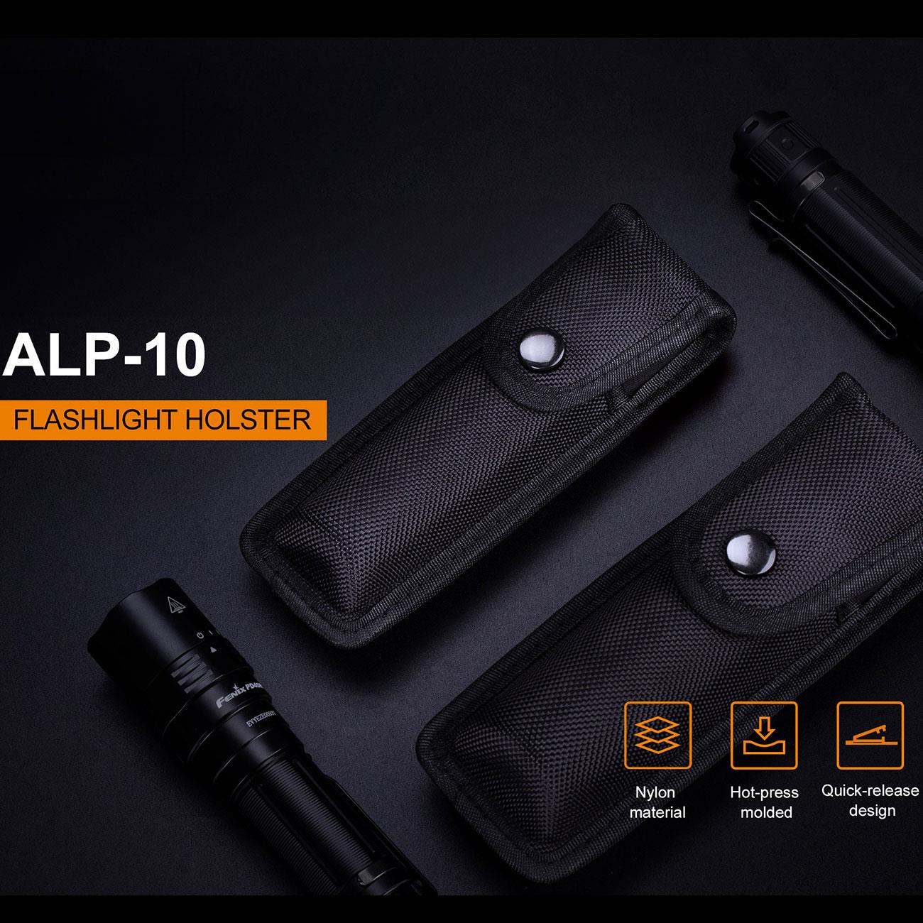 Fenix ALP-10 formstabile Nylon Holster für Taschenlampen