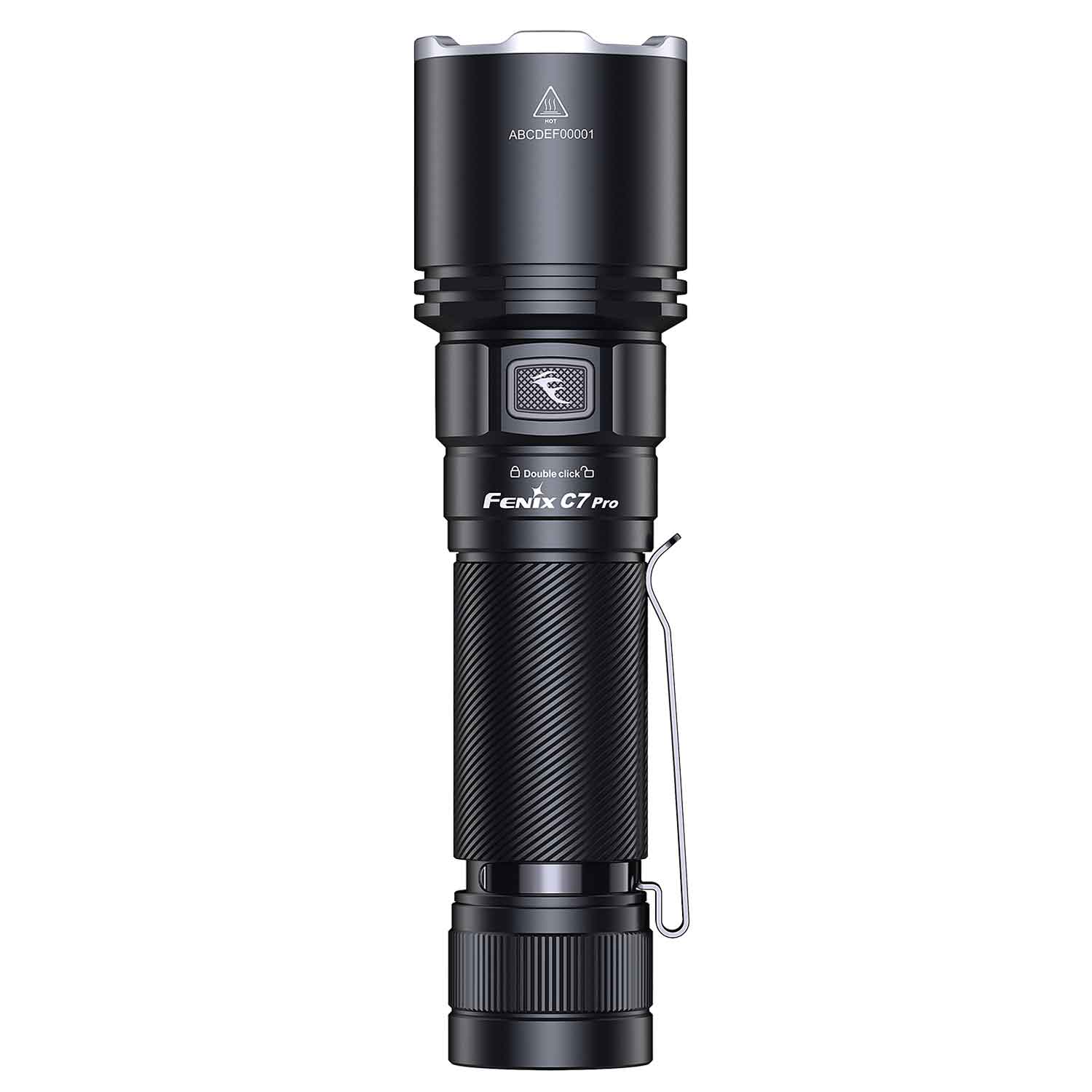 Fenix C7 Pro LED Taschenlampe Ansicht stehend