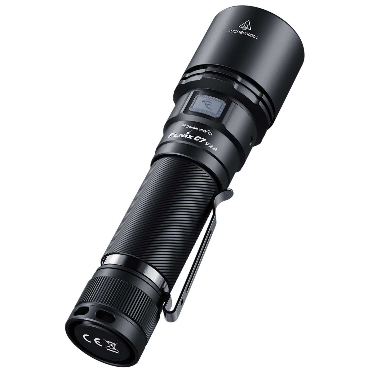 Fenix C7 V2.0 LED Taschenlampe Ansicht Detail freigestellt