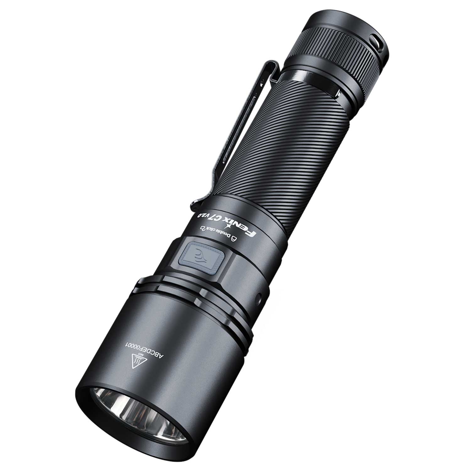 Fenix C7 V2.0 LED Taschenlampe Ansicht von vorn