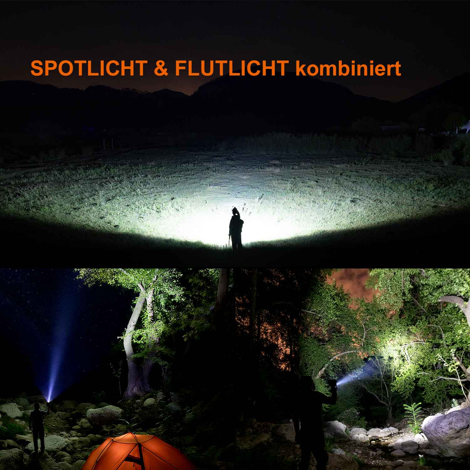 Fenix CP50R – LED Campingleuchte mit Akku, 5500 Lumen, USB & stufenloser Dimmer, 2700K–6500K – Detailansicht
