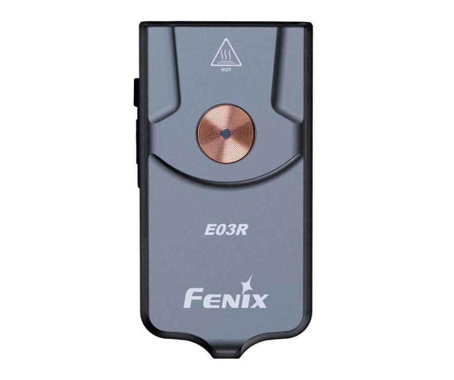 Fenix E03R V2.0 LED Schlüsselbundlampe – Detailansicht