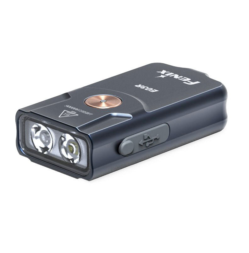 Fenix E03R V2.0 LED Schlüsselbundlampe – Detailansicht