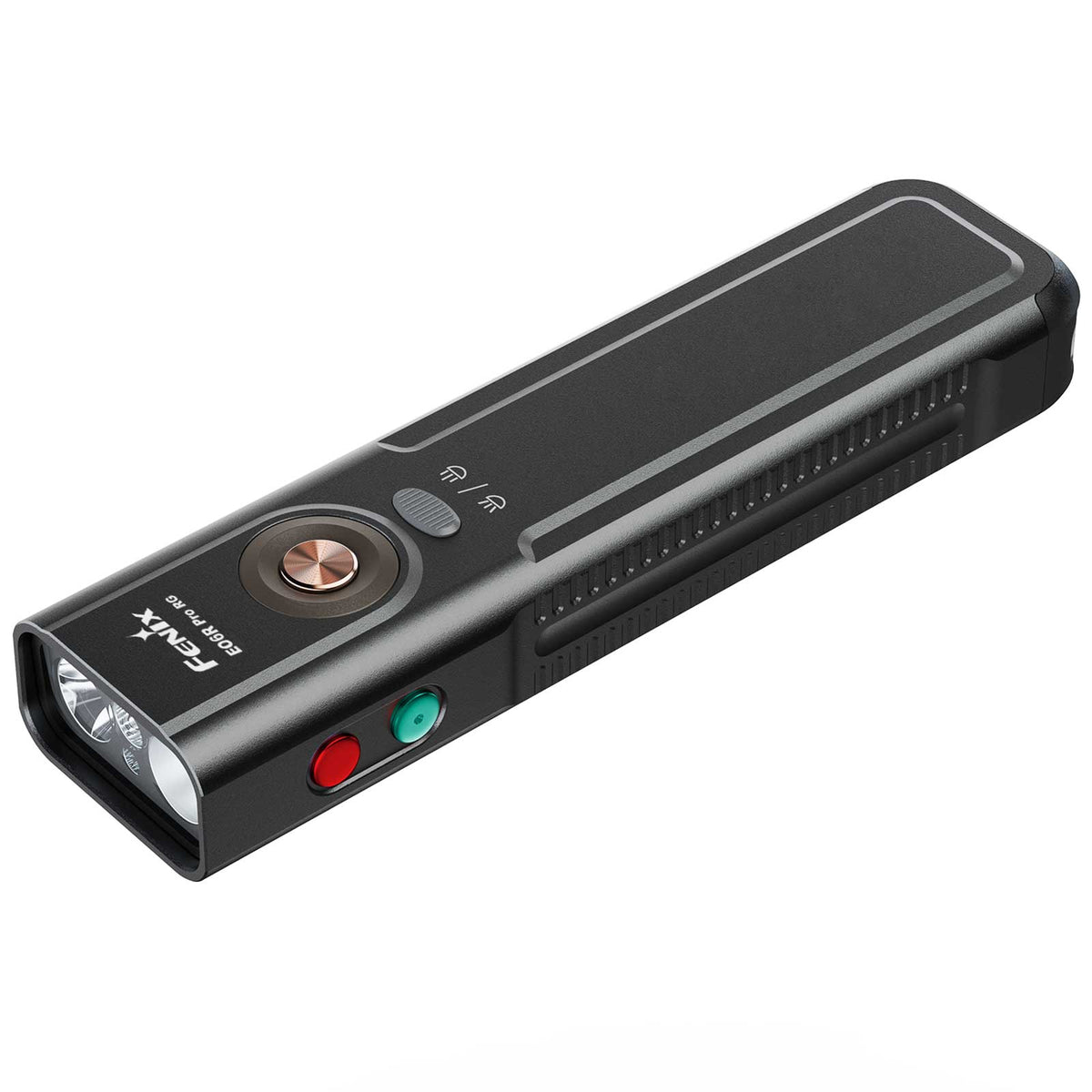 Fenix E06R Pro RG – Taschenlampe mit Rotlicht und grünem Laser, 1600 lm, USB-C – E06r Pro schwarz ansicht