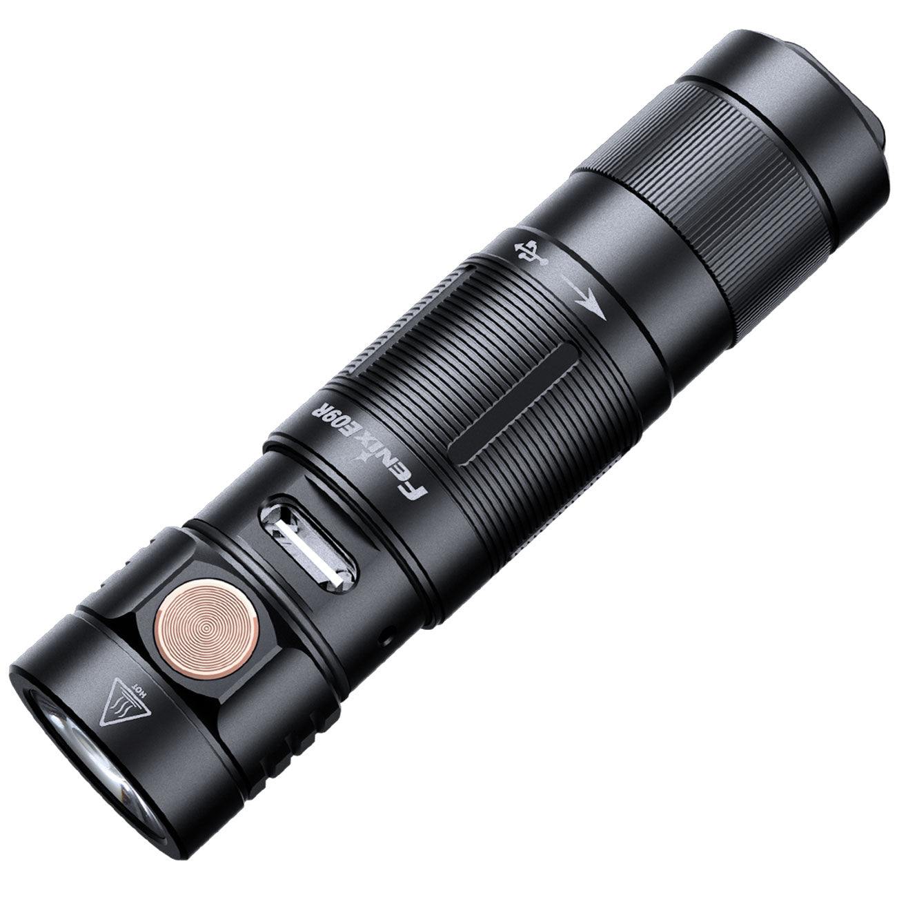Fenix E09R Mini LED Taschenlampe 600 Lumen USB-C aufladbar – Detailansicht