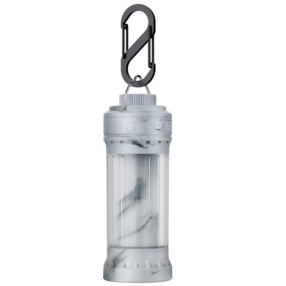 Fenix CL22R – 360° Campingleuchte mit Downlight und RGB-Licht, 500 lm, Akku, USB-C – Fecl22r cl22r laterne karabiner