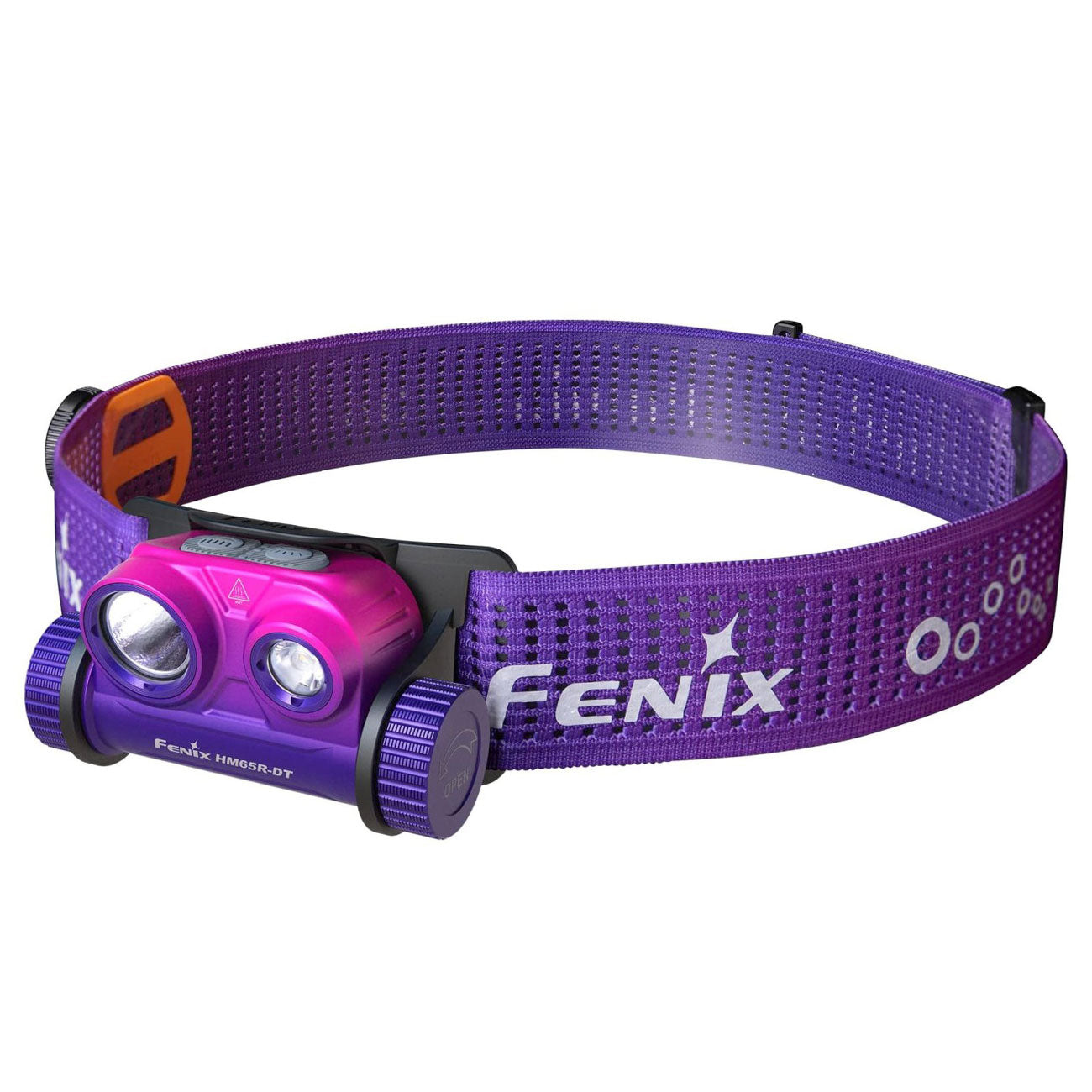 Fenix HM65R-DT LED Stirnlampe 1300 Lumen, Spotlicht, Flutlicht, USB-C – Detailansicht