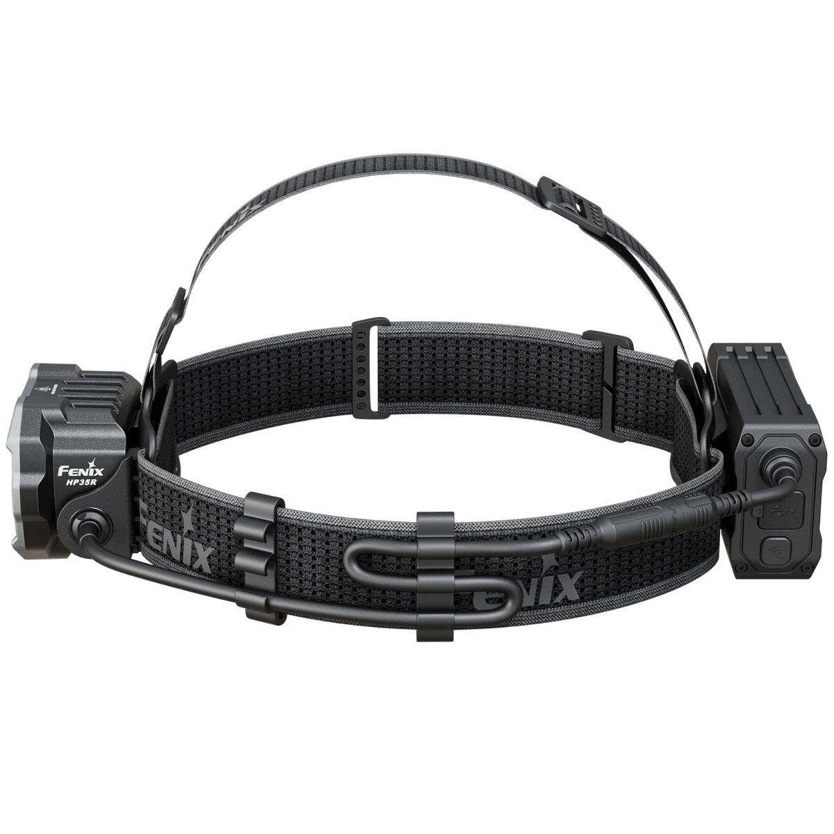 Fenix HP35R – Stirnlampe mit Spot- & Flutlicht, 4000 lm, 10.000 mAh Akku, USB-C – Kopfband und Tragesystem – Detailansicht 9