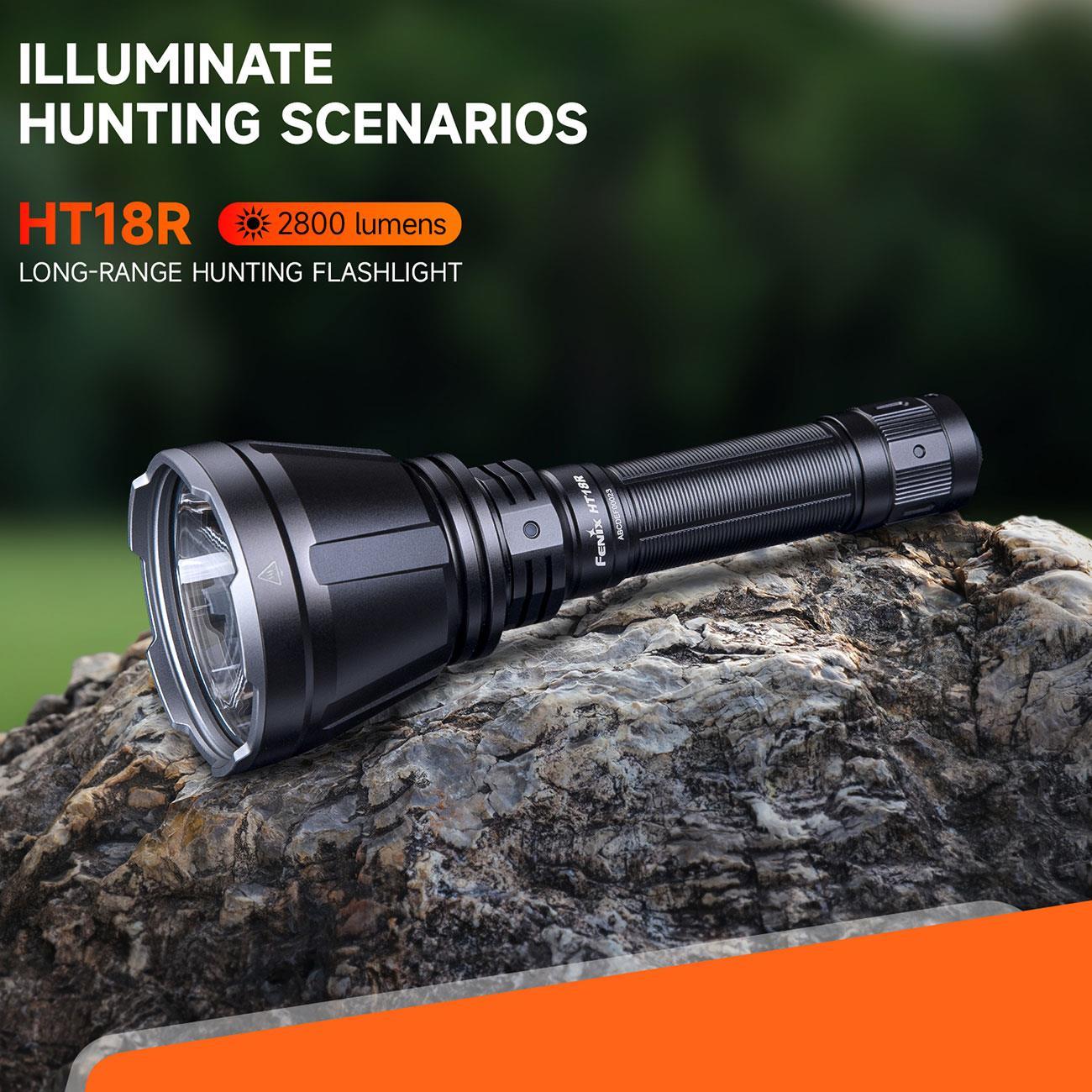 Fenix HT18R Jagd LED Taschenlampe 2800 Lumen – im Jagd-Einsatz – Detailansicht 6
