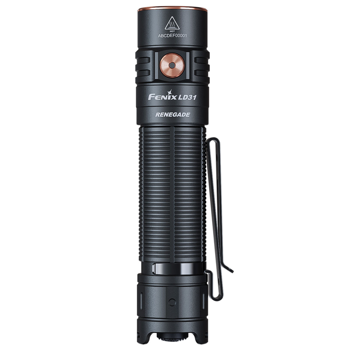 Fenix LD31 Renegade – kompakte Taschenlampe mit 3200 lm und 5000 mAh USB-C Akku – LEDs und Reflektor