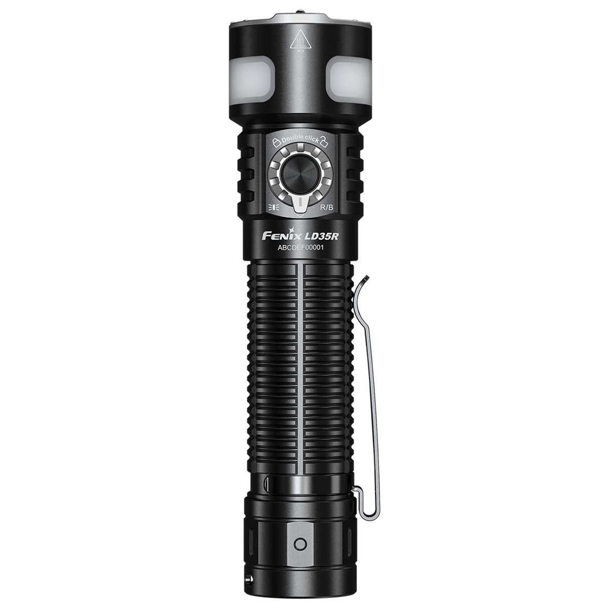 Fenix LD35R LED Taschenlampe mit 360° Seitenlicht weiß, rot, blau 1800 Lumen USB-C