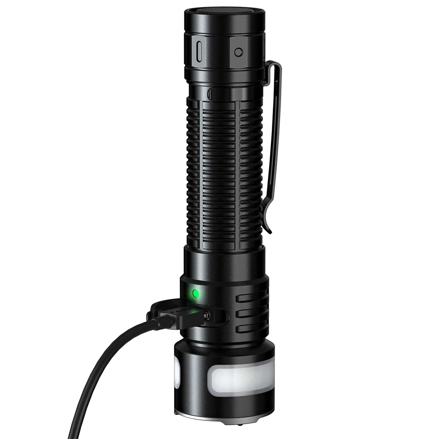 Fenix LD35R LED Taschenlampe mit 360° Seitenlicht weiß, rot, blau 1800 Lumen USB-C – Detailansicht